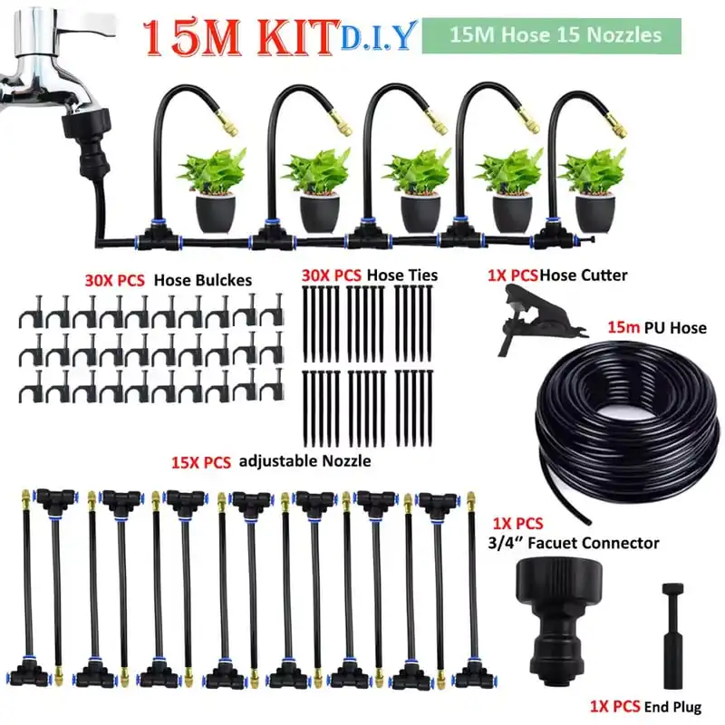 360° Curved Garden Automatic Irrigation System