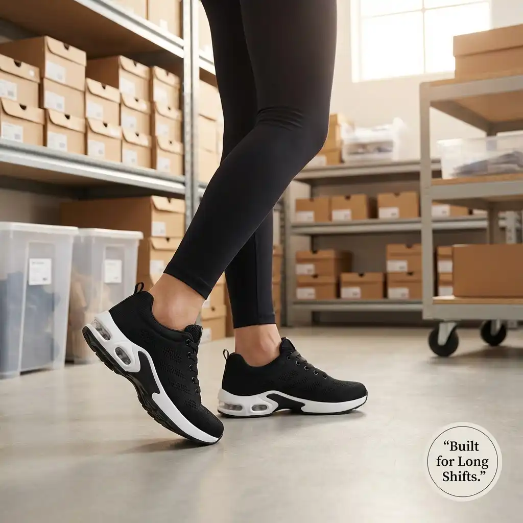 12-Hour Shift Shoes for All-Day Foot, Knee & Back Pain Relief